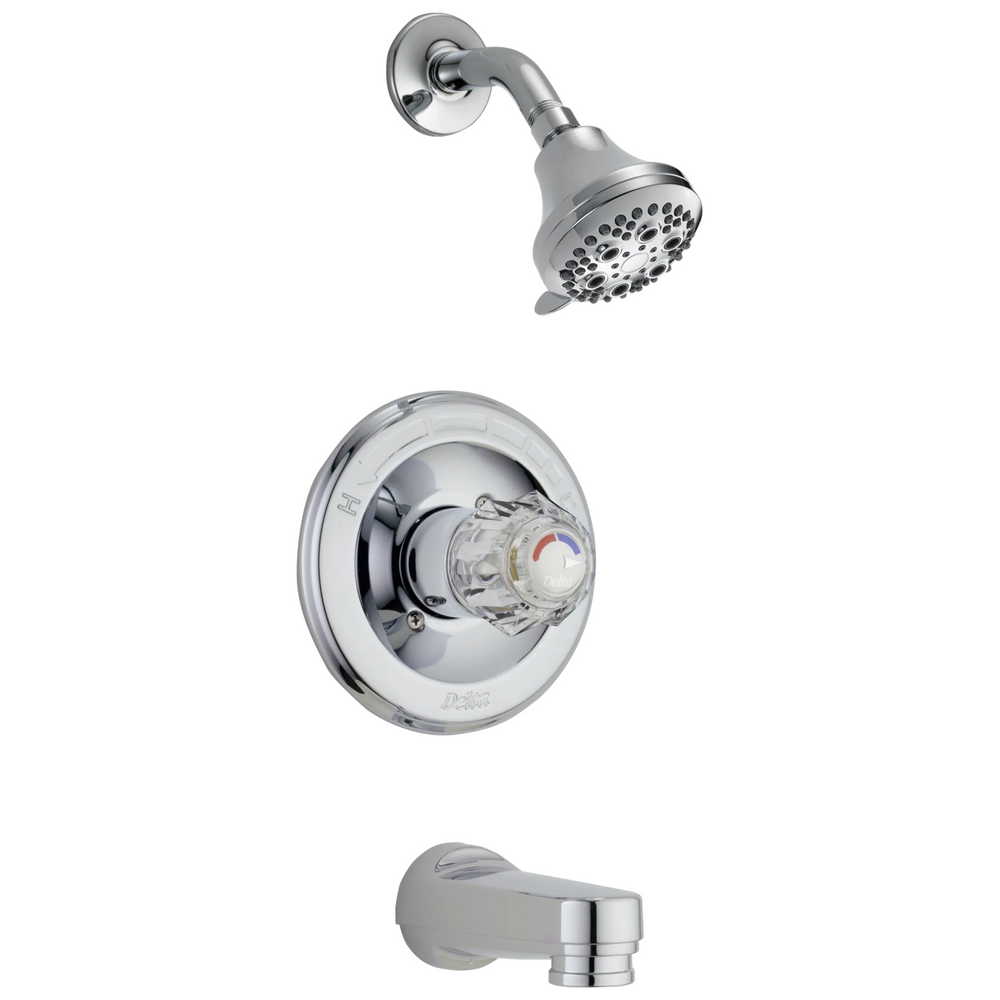 Delta Classic: Monitor 13 Series Tub & Shower Trim - / TS12 / Pull-Down Diverter Tub Spout /