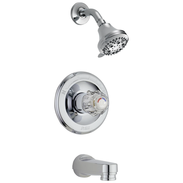 Delta Classic: Monitor 13 Series Tub & Shower Trim - / TS12 / Pull-Down Diverter Tub Spout /