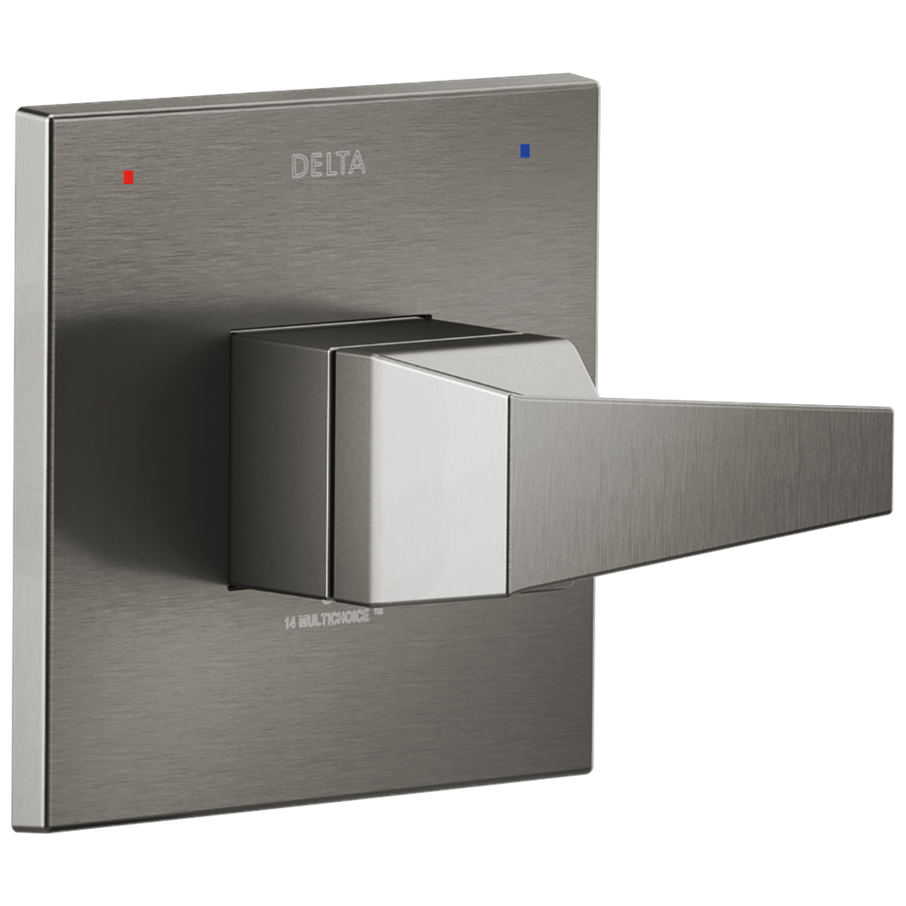 Delta Trillian: 14 Series Valve Trim - Lumicoat Black Stainless / TS12 / TS12