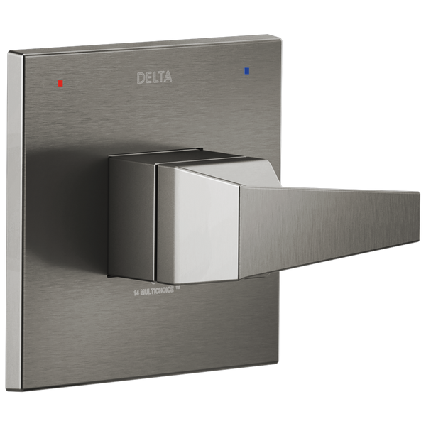 Delta Trillian: 14 Series Valve Trim - Lumicoat Black Stainless / TS12 / TS12