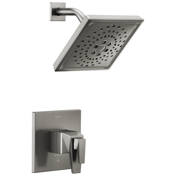 Delta Trillian: TempAssure 17T Series Shower Trim - Lumicoat Black Stainless / TS12 / TS12