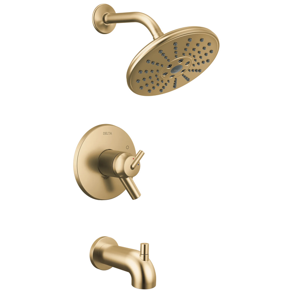 Delta Trinsic: TempAssure 17T Series H2OKinetic Tub & Shower Trim - / TS12 / H2Okin