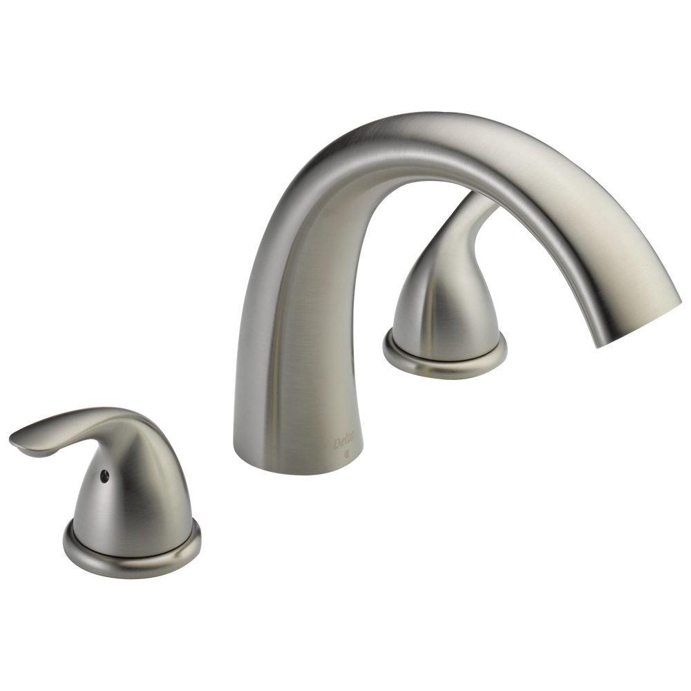 Delta Classic: Roman Tub Trim - / Rectangle w/ Delta Logo - DL15 / Standard