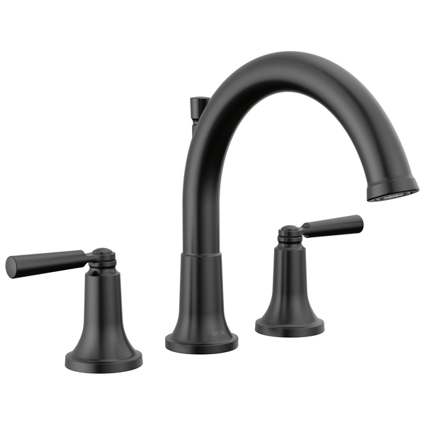 Delta Saylor: Roman Tub Trim - / Rectangle w/ Delta Logo - DL15 / Standard
