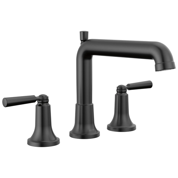 Delta Saylor: Roman Tub Trim - / Rectangle w/ Delta Logo - DL15 / Standard