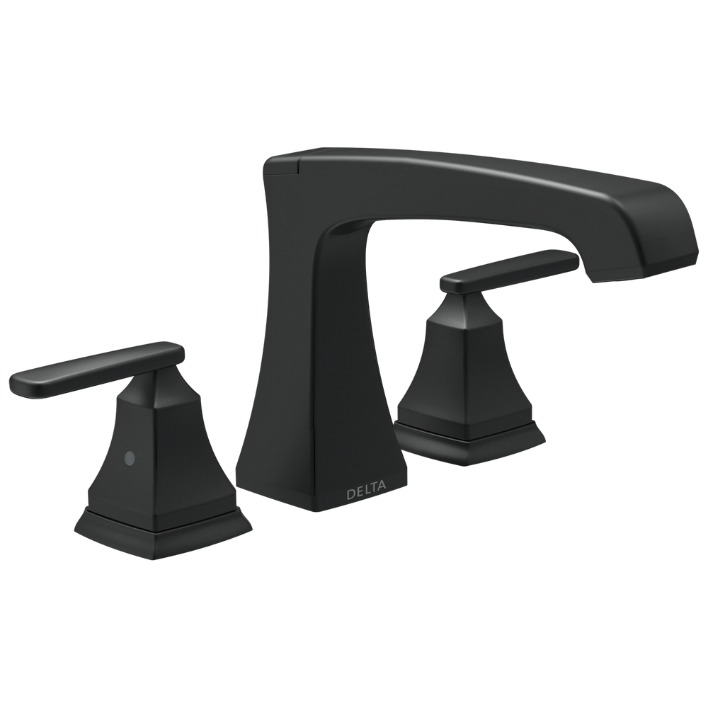 Delta Ashlyn: Roman Tub Trim - / Rectangle w/ Delta Logo - DL15 / Standard