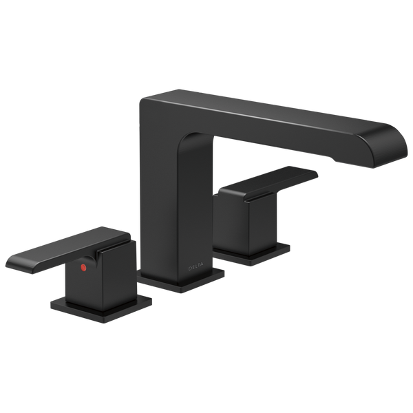 Delta Ara: Roman Tub Trim - / Rectangle w/ Delta Logo - DL15 / Standard