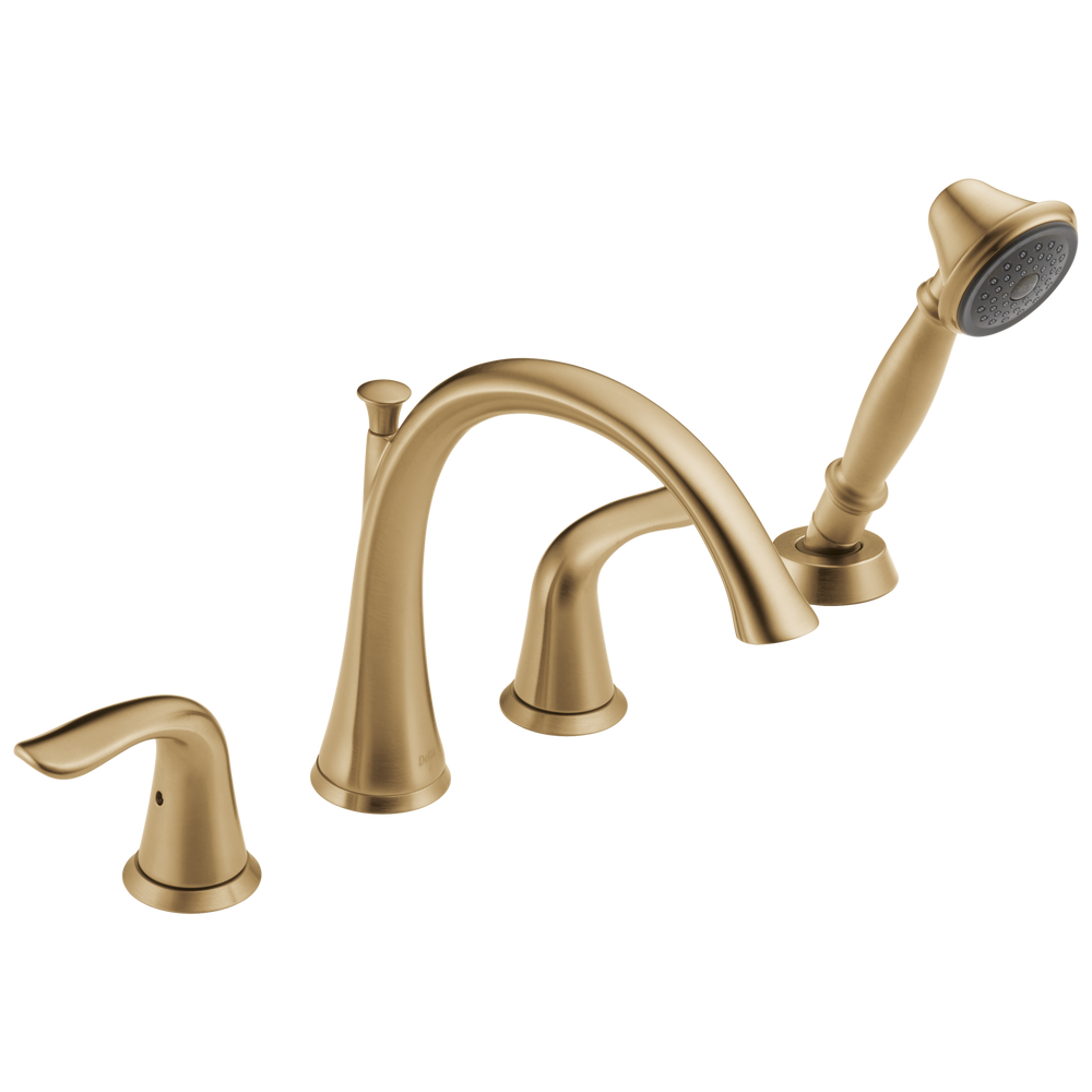Delta Lahara Roman Tub with Handshower Trim