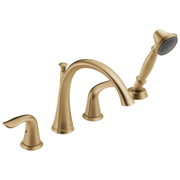 Delta Lahara Roman Tub with Handshower Trim