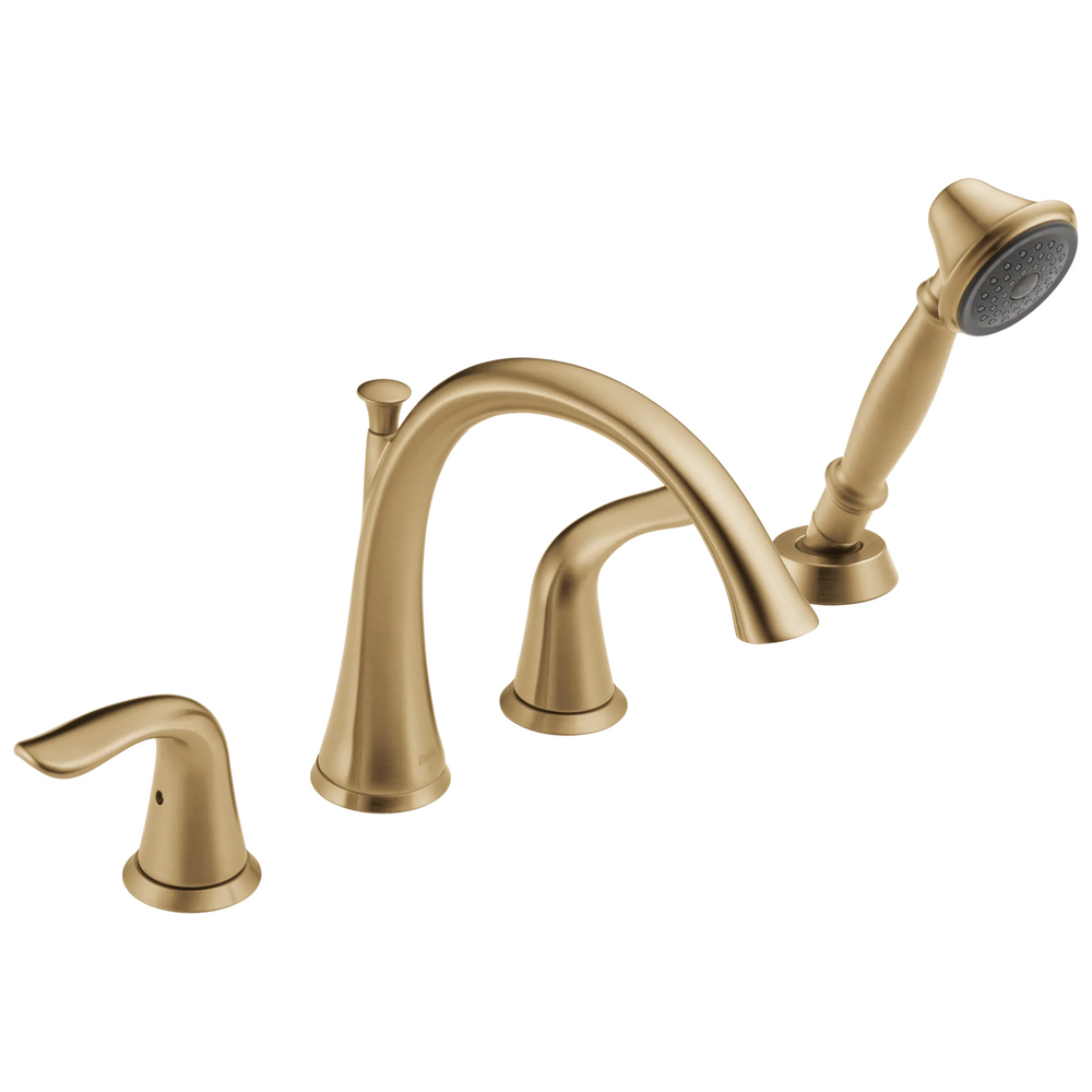 Delta Lahara Roman Tub with Handshower Trim