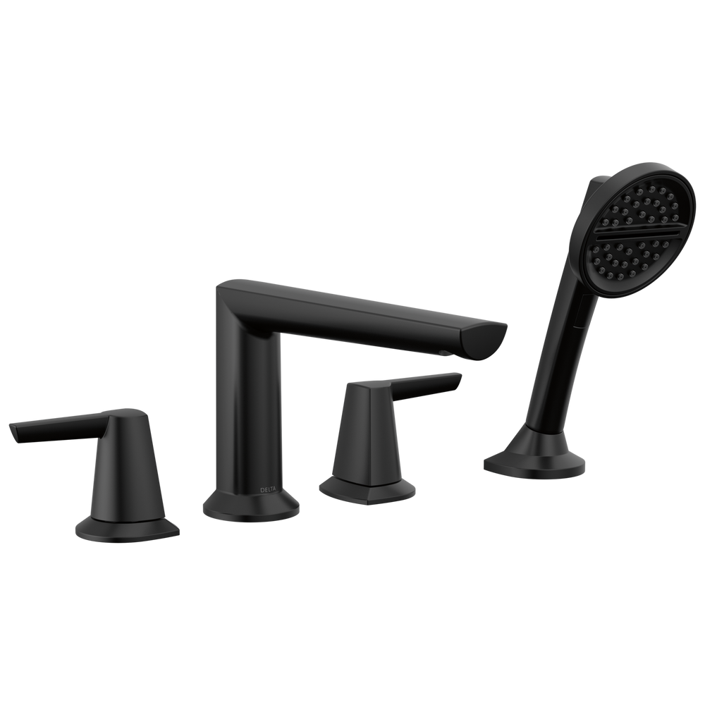 Delta Galeon 4-Hole Roman Tub Trim with Hand Shower