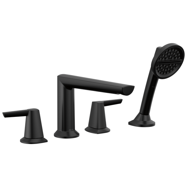 Delta Galeon 4-Hole Roman Tub Trim with Hand Shower