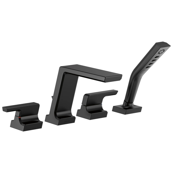 Delta Pivotal Roman Tub with Hand Shower Trim