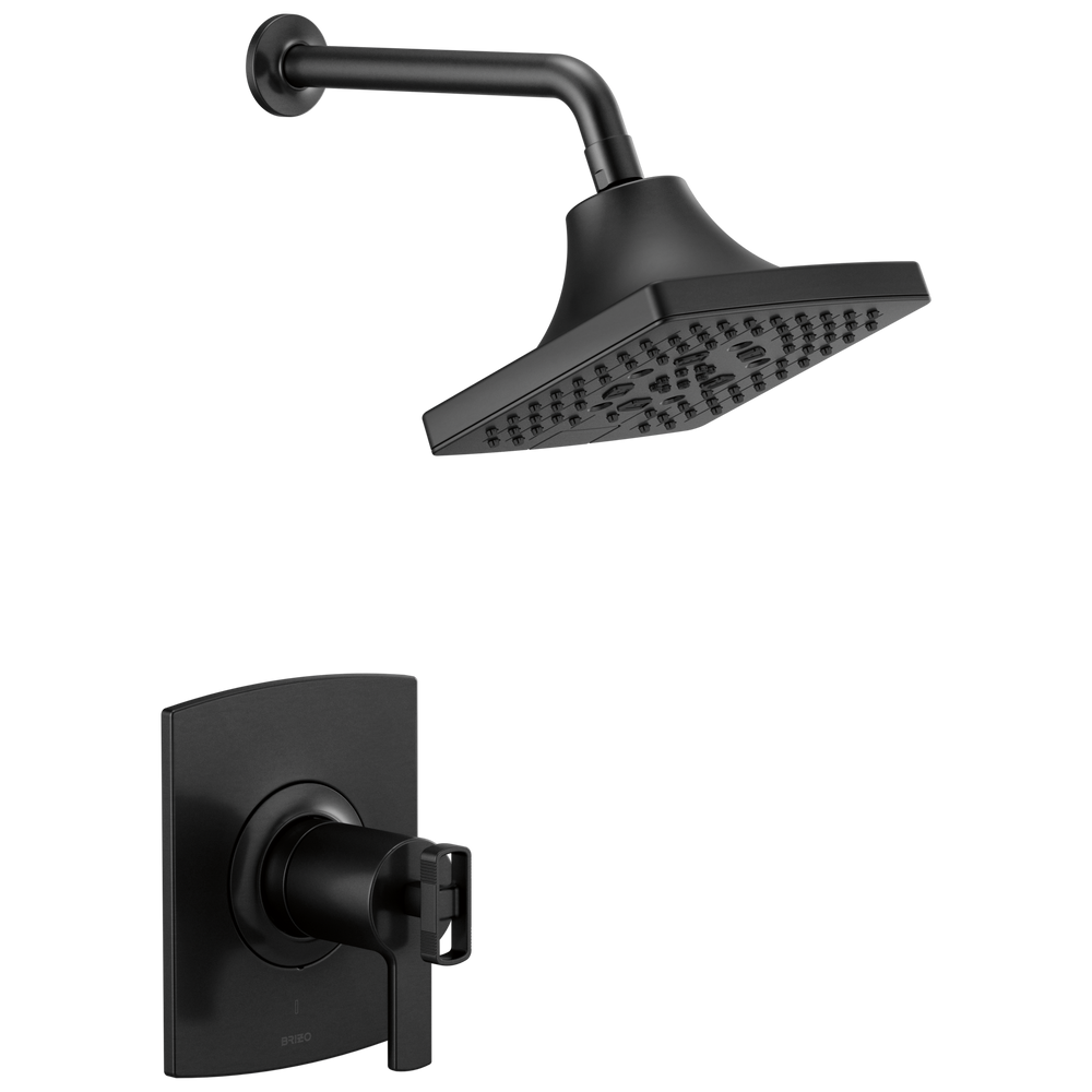 Brizo Kintsu: TempAssure Thermostatic Shower Only Trim - Less Handles - / HK6006-BL / Le