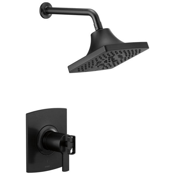 Brizo Kintsu: TempAssure Thermostatic Shower Only Trim - Less Handles - / HK6006-BL / Le