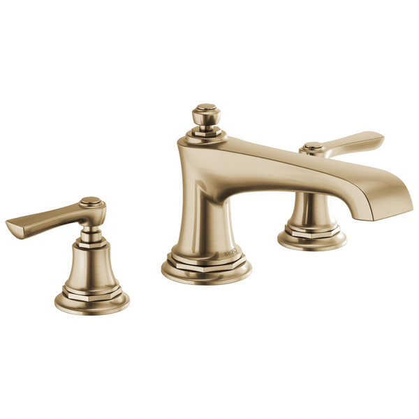 Brizo Rook: Roman Tub Faucet - Less Handles - / HL660-GL / BL15 / Less Handle P