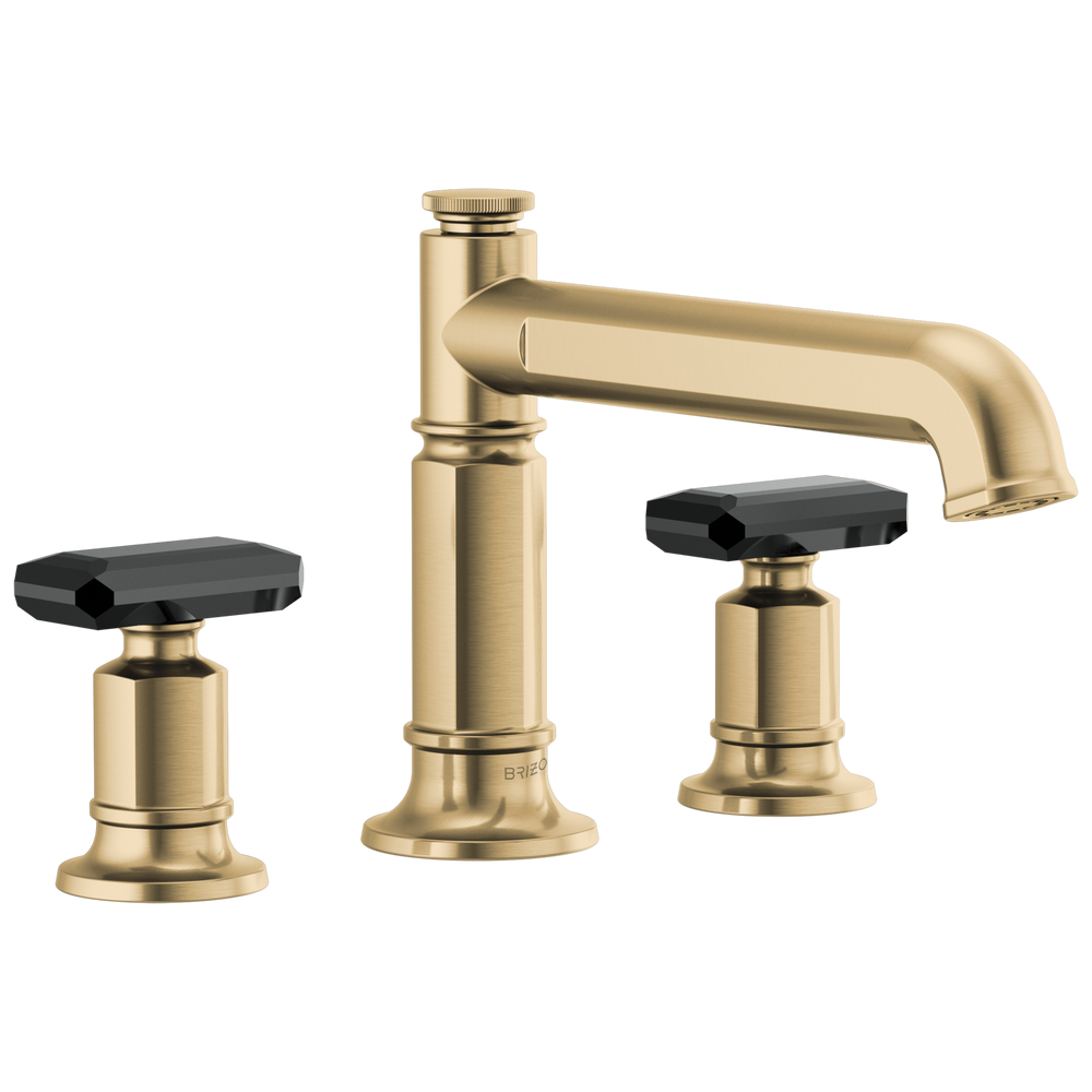 Brizo Invari: Roman Tub Faucet - Less Handles - / HK676-GLBC / BL15 / Less Hand