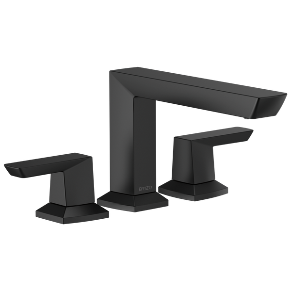 Brizo Vettis: Roman Tub Faucet - / Rectangle w/ Brizo Logo - BL15 / Standard