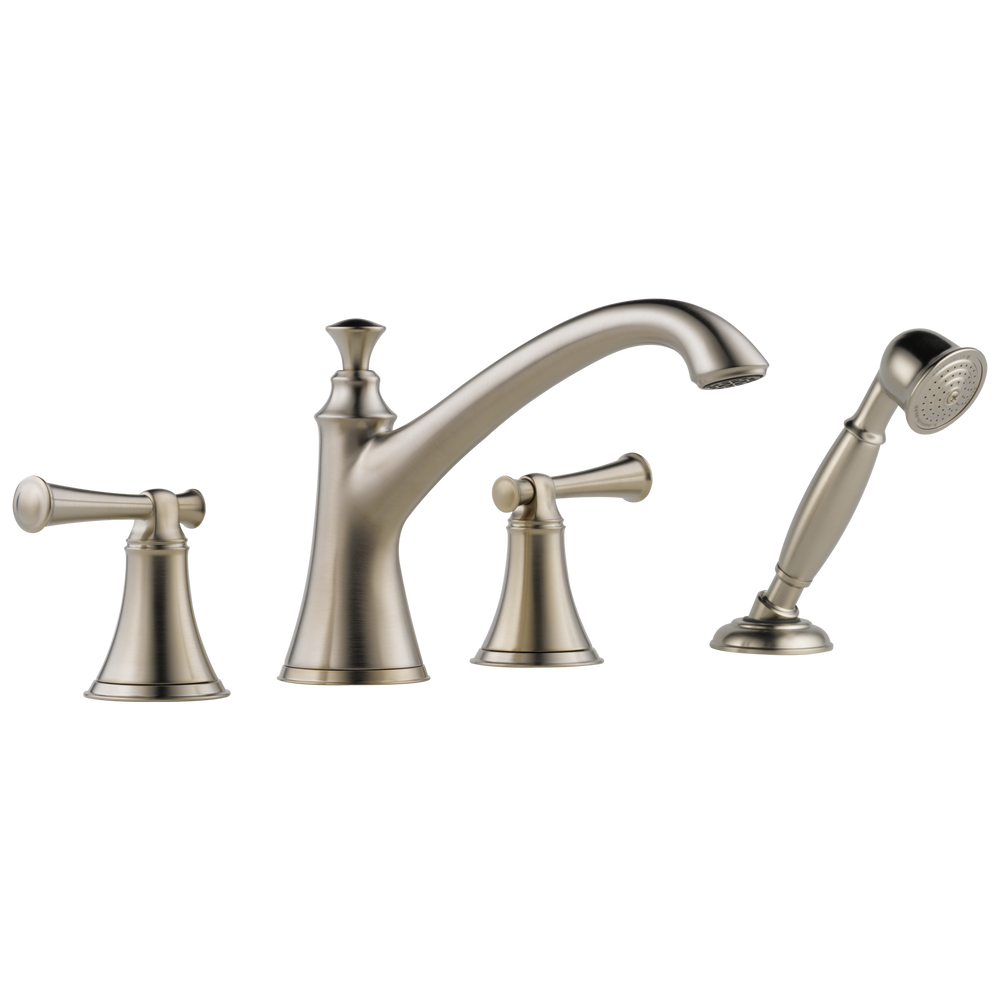 Brizo Baliza Roman Tub Trim with Hand Shower - Less Handles - / HL605-BN / BL15/BL5 /