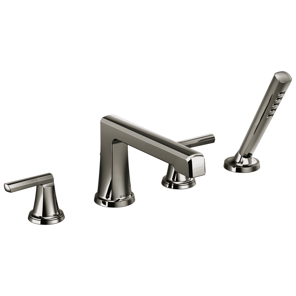 Brizo Levoir: Roman Tub Faucet With Handshower - Less Handles - / HL698-BNX /